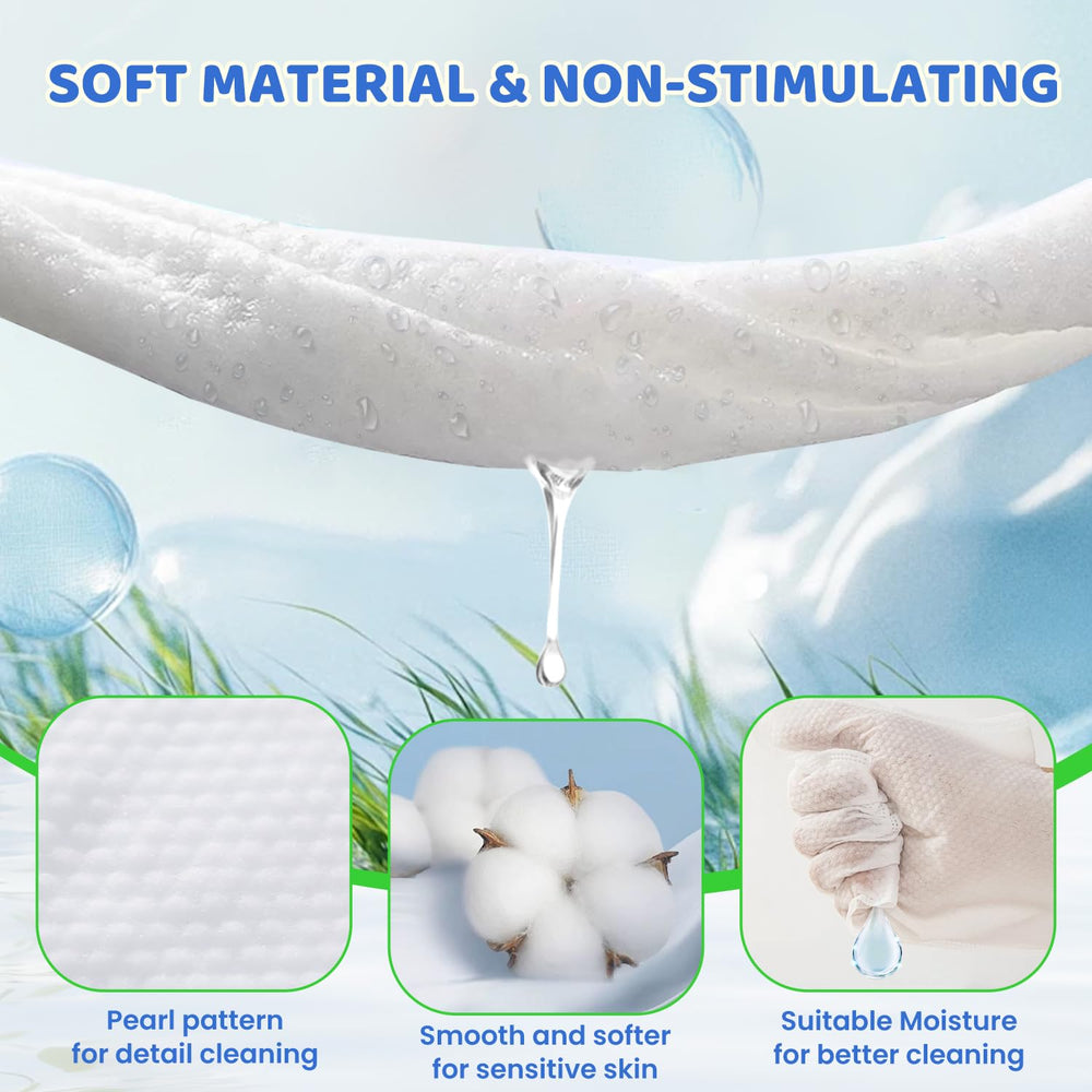 VOISEN gants-lingettes visage et oreilles – hygiène sûre