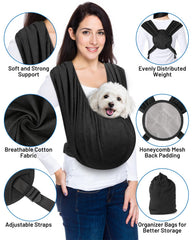 Vokvaktak porte-sling dos rembourré, soutien dorsal.