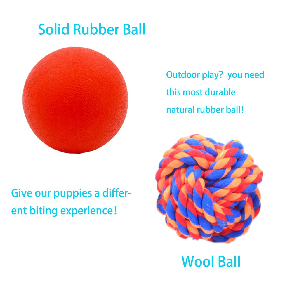 Volacopets balle avec corde idéale pour tir et traction.