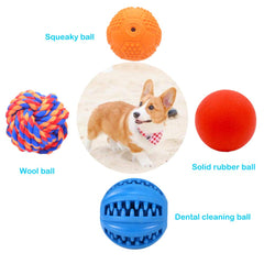 Volacopets balle de massage dentaire nettoie les dents en douceur.