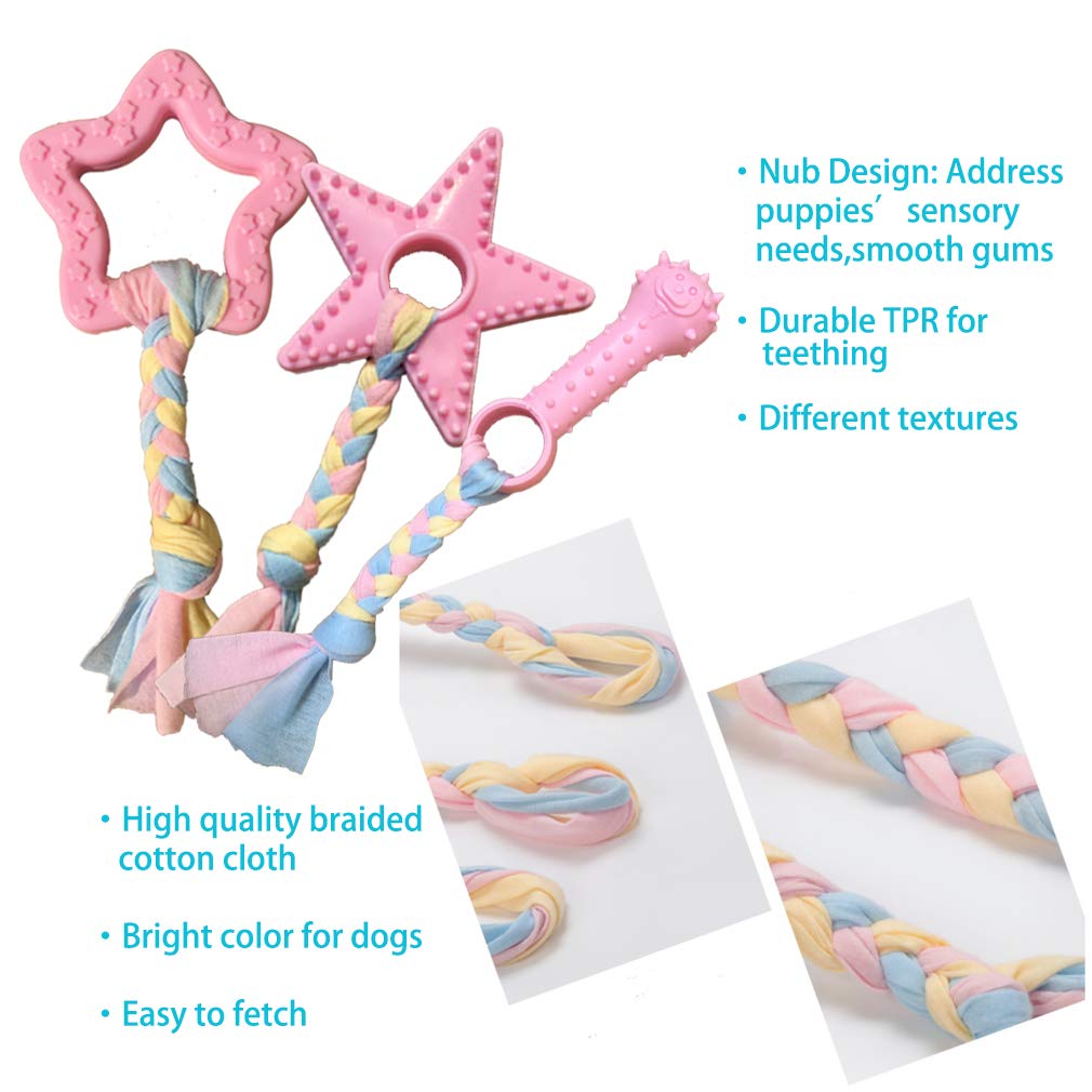 Volacopets beignet coussin peluche, jouet apaisant et amusant pour chiots.