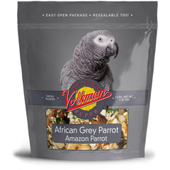 Volkman Avian Science Super African Grey : sac 4 lb prêt à nourrir votre gris africain.