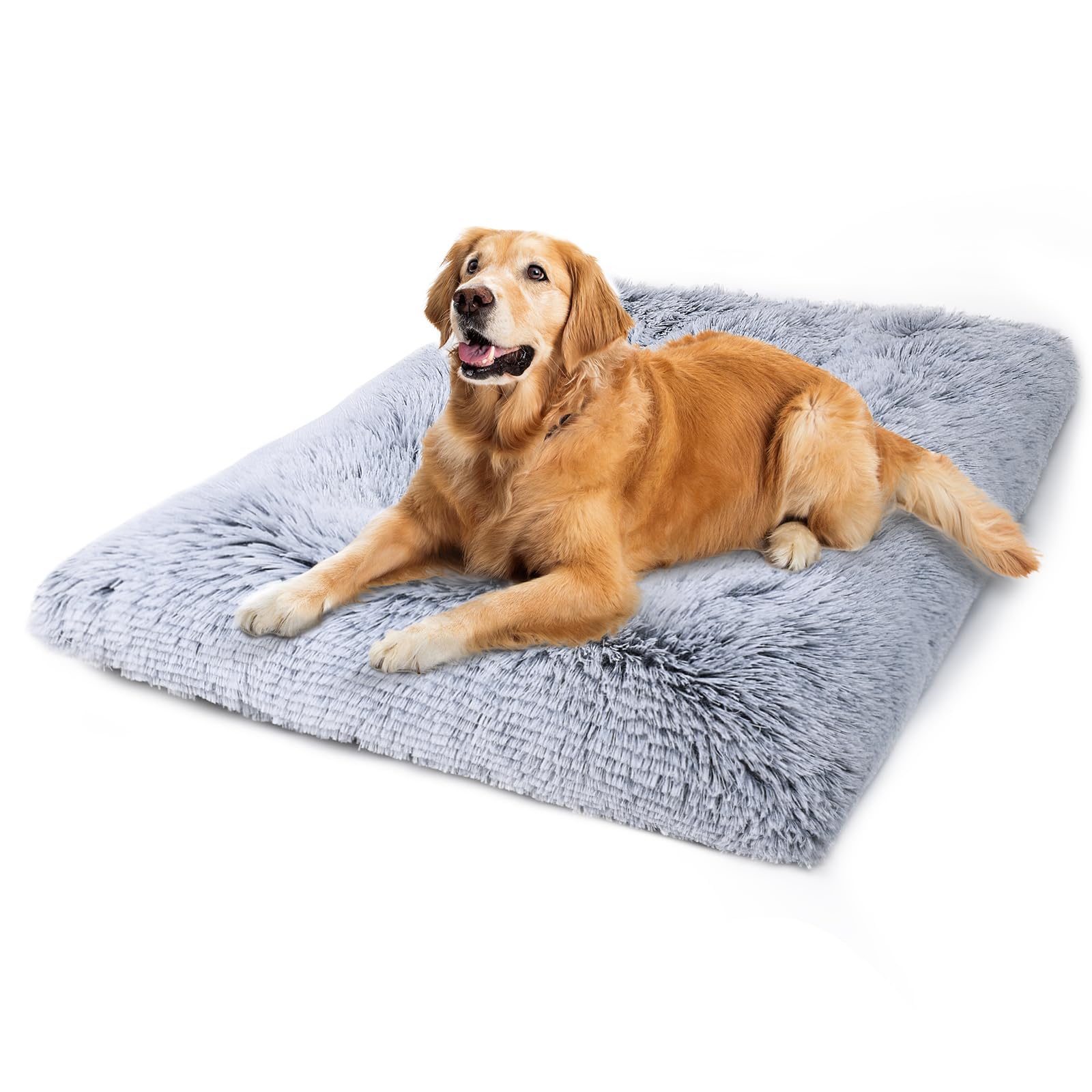 Vonabem panier-lit chien gris 36 pouces, confort optimal pour des nuits paisibles