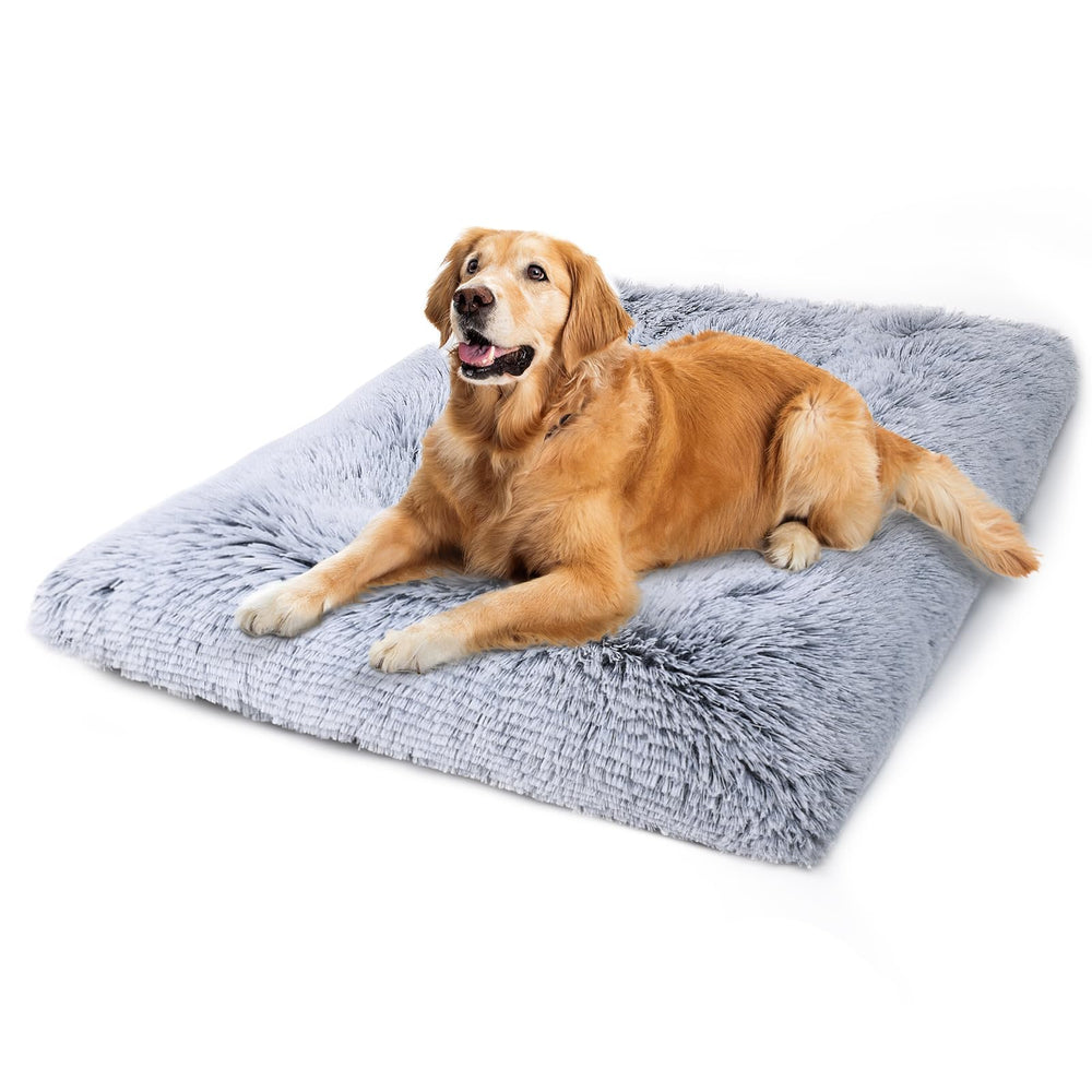 Vonabem panier-lit chien gris 36 pouces, confort optimal pour des nuits paisibles