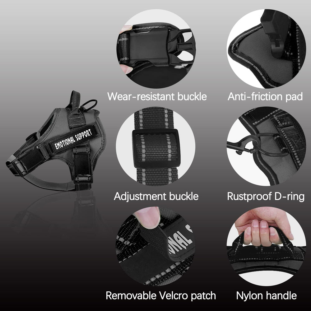 Harnais XS réglable VOOPET, ajustement rapide pour petits chiens.
