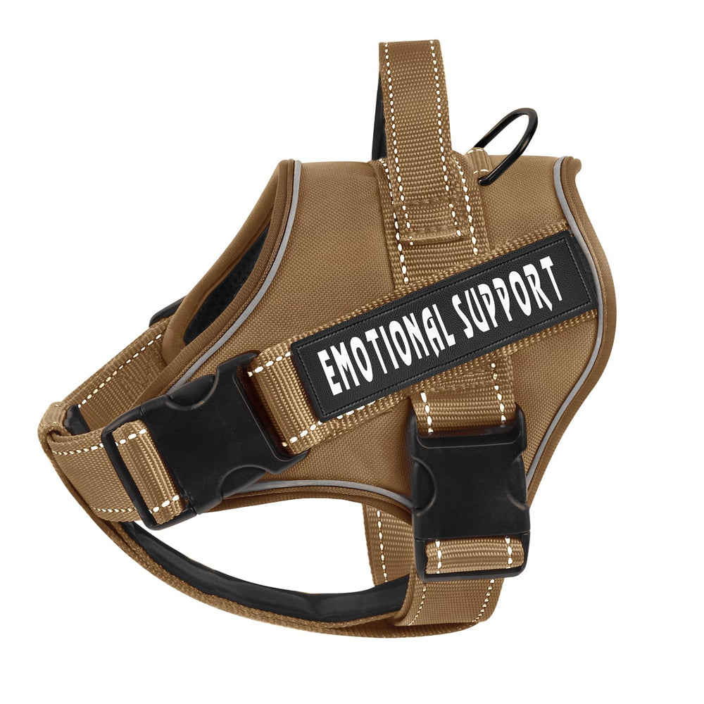 Harnais VOOPET de soutien émotionnel pour chien, idéal pour les promenades quotidiennes.