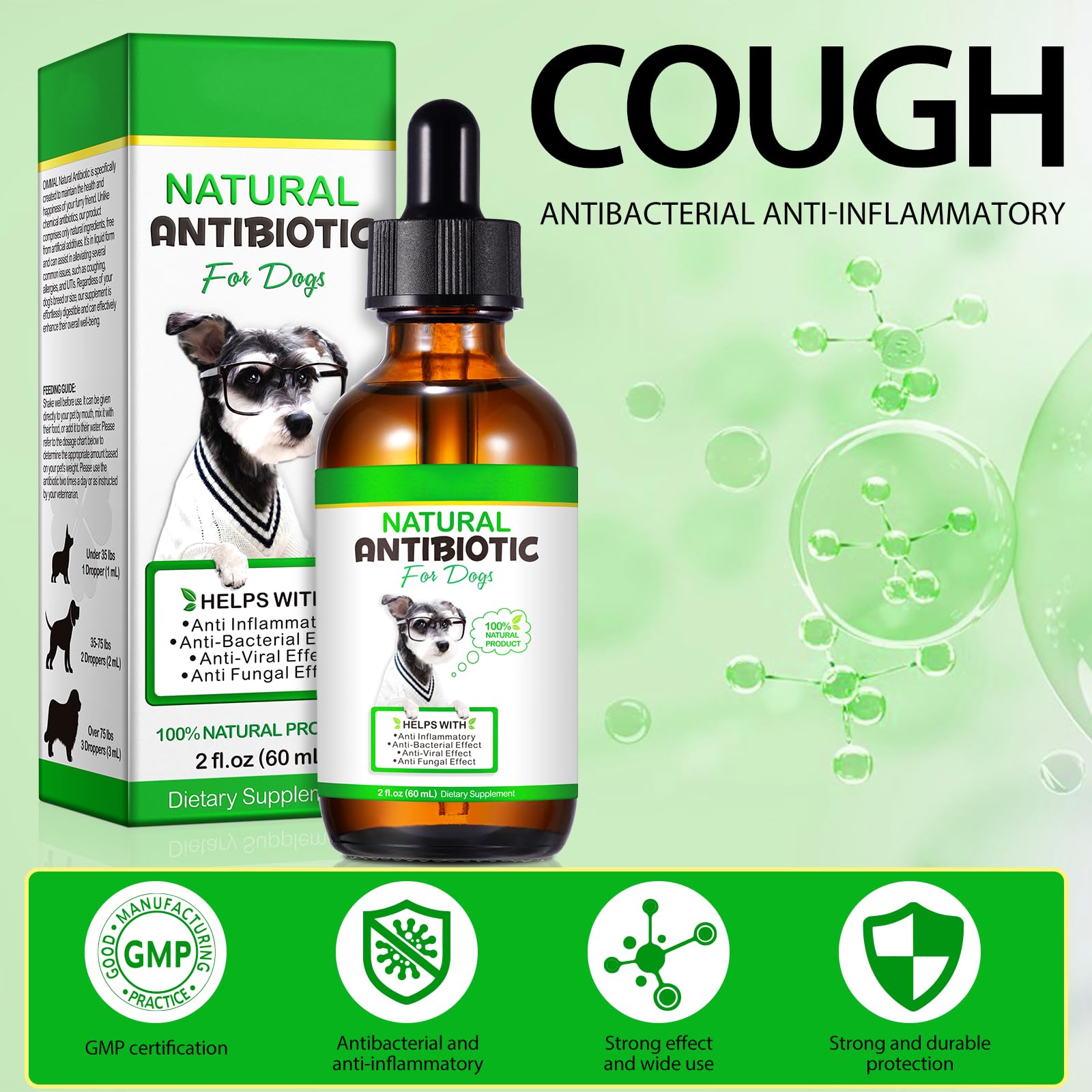 Vosifsdiy formule adaptée à tous les âges et tailles de chien.