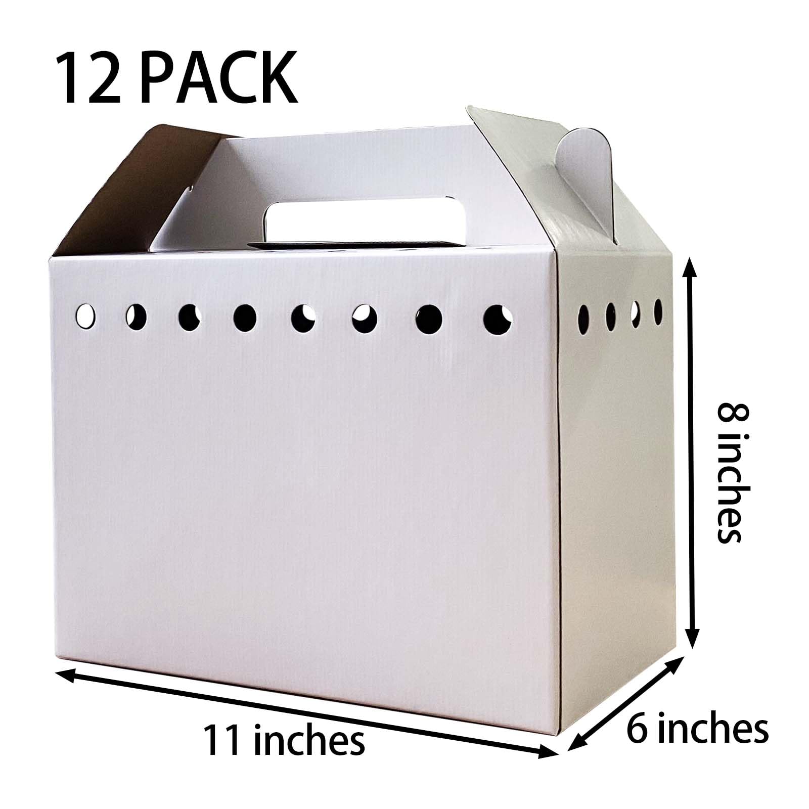 Lot de 12 boîtes Vowcarol — solution économique et pratique.