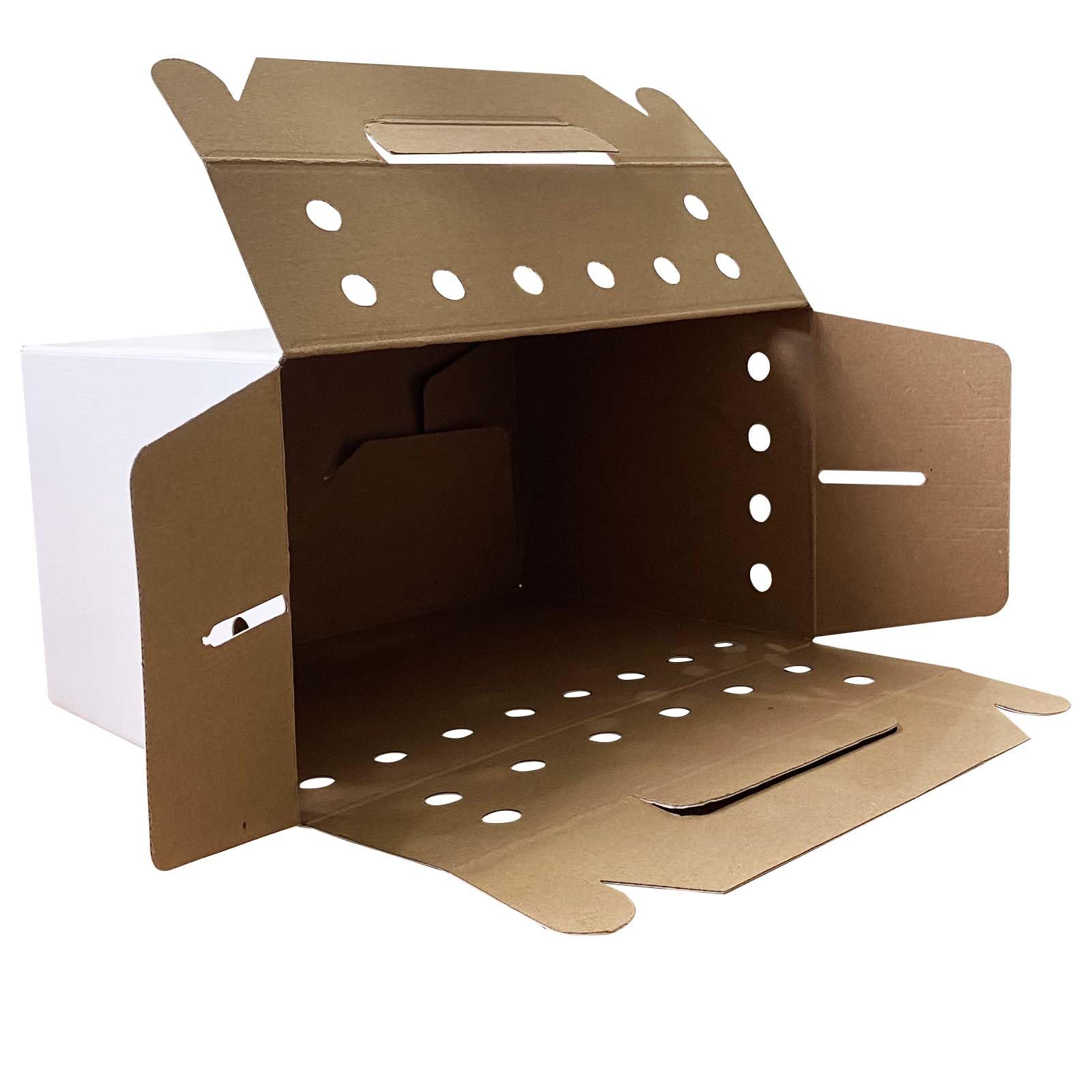 Boîte Vowcarol pour hamster — transport sûr et montage rapide.