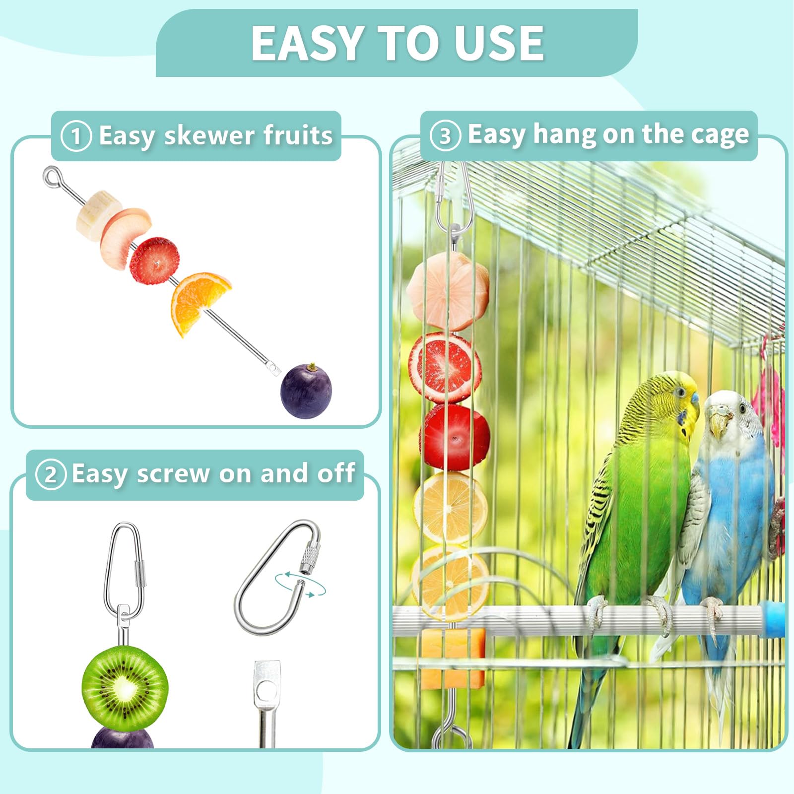 VOXGET ensemble compact pour petits animaux, gain d'espace.