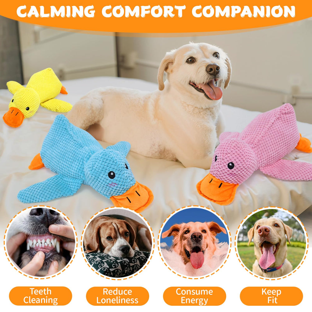 VOXGET canard-calin-dodo-peluche : parfait compagnon pour les câlins après le jeu.