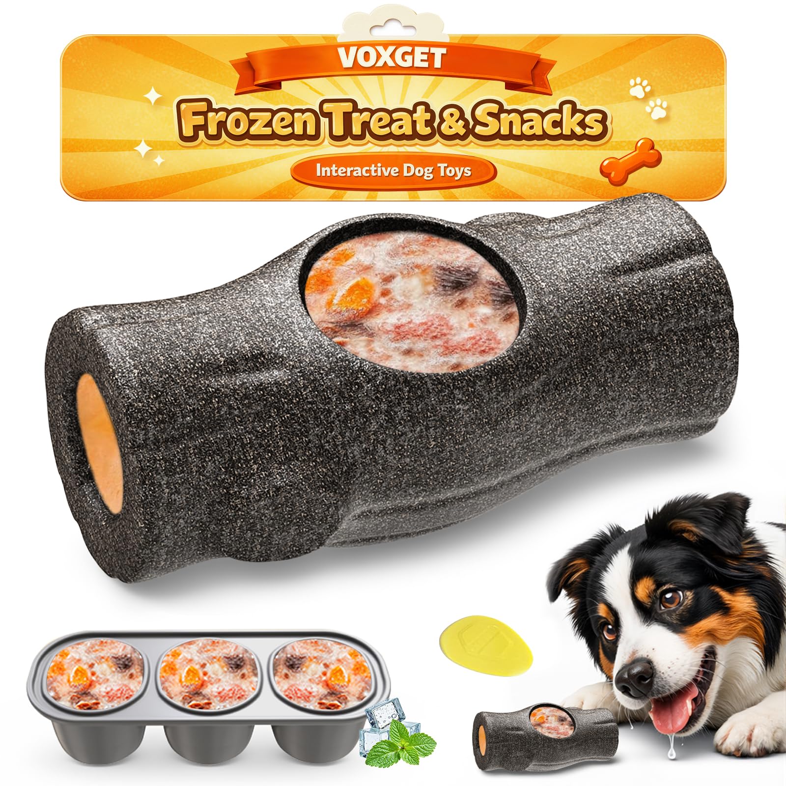 VOXGET jouet interactif pour chien indestructible et captivant.