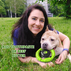 Jouet VRTOP interactif en nylon-caoutchouc pour stimulation et jeu durable.