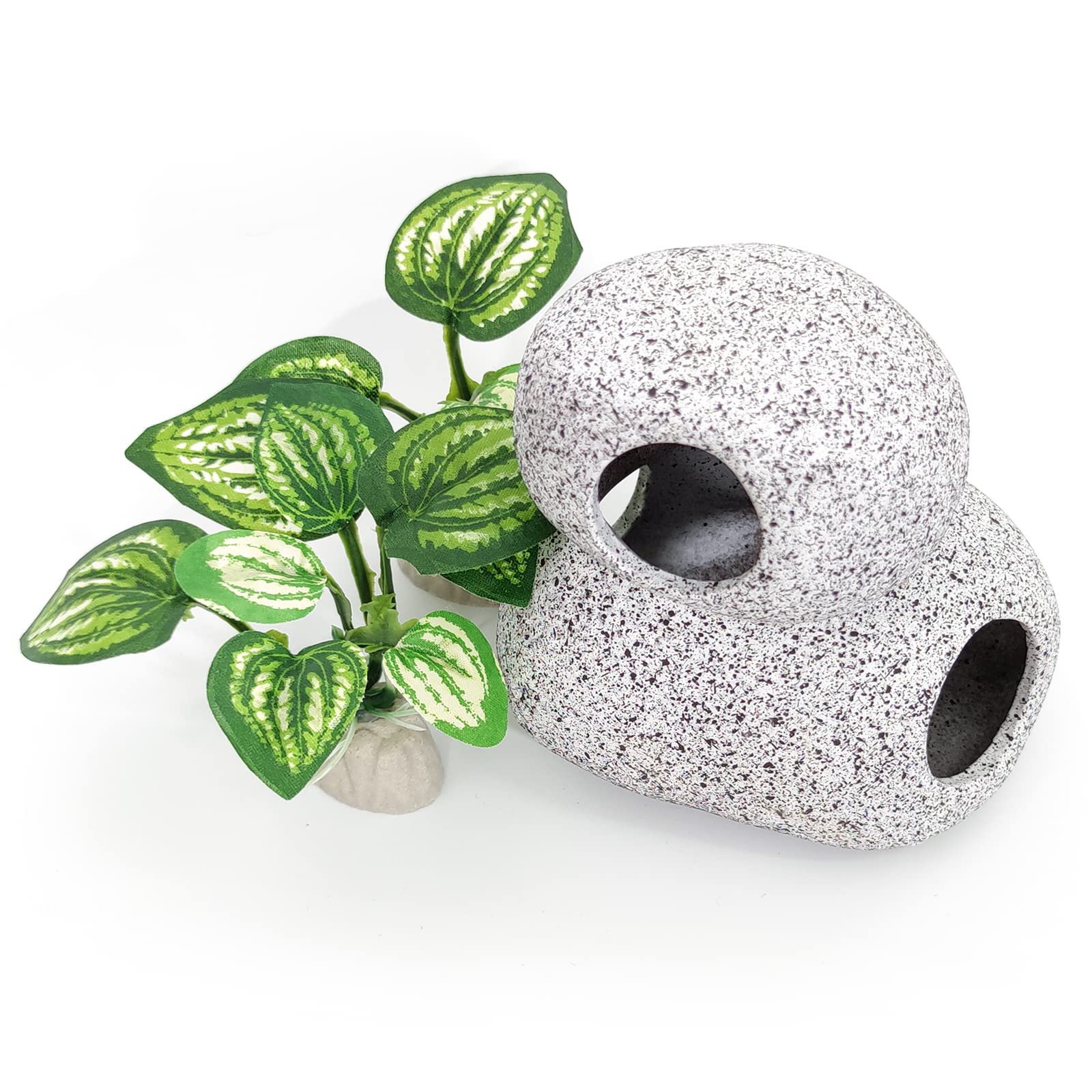 Vtapliea plante artificielle verte pour aquarium, facile à nettoyer et durable.