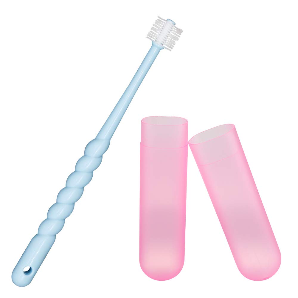 Brosse dentaire VTurboWay 360° pour chiot et chat, nettoyage plus complet.
