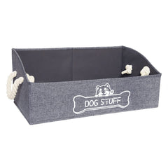 Vumdua grande boîte à jouets trapézoïdale avec poignées pour transport pratique