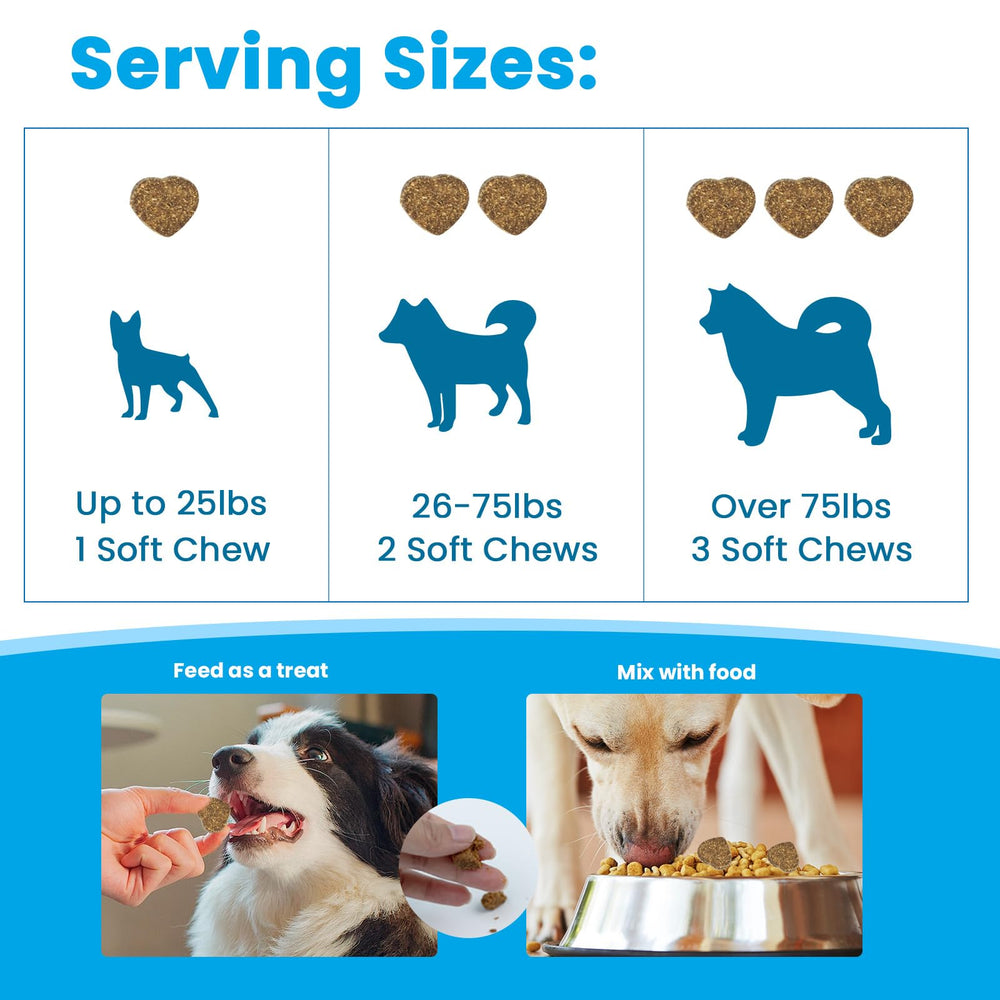 Utilisation quotidienne sûre pour tous les chiens.