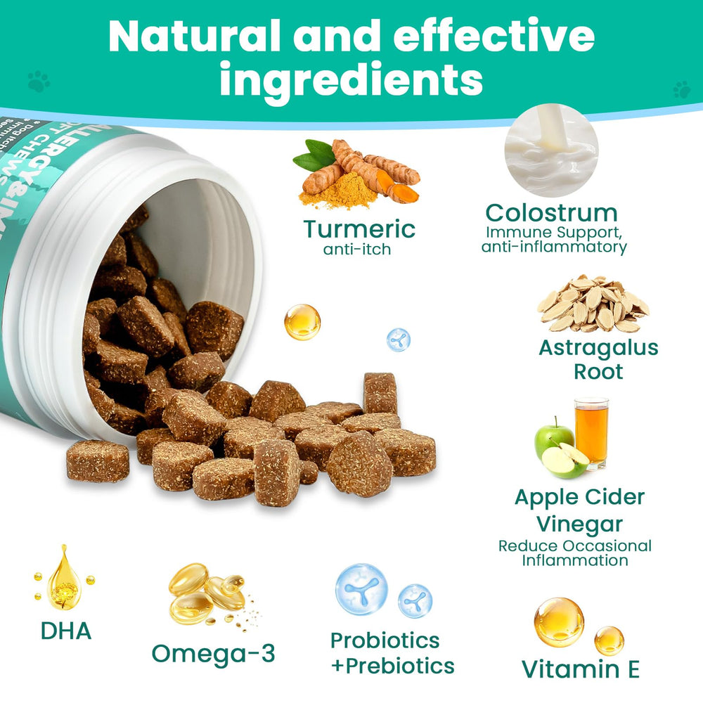 VUN friandises probiotiques colostrum – équilibre intestinal potentiel