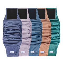 VUNCESSIN bandages ventrales pour chien mâle rose, absorption efficace et protection des meubles.