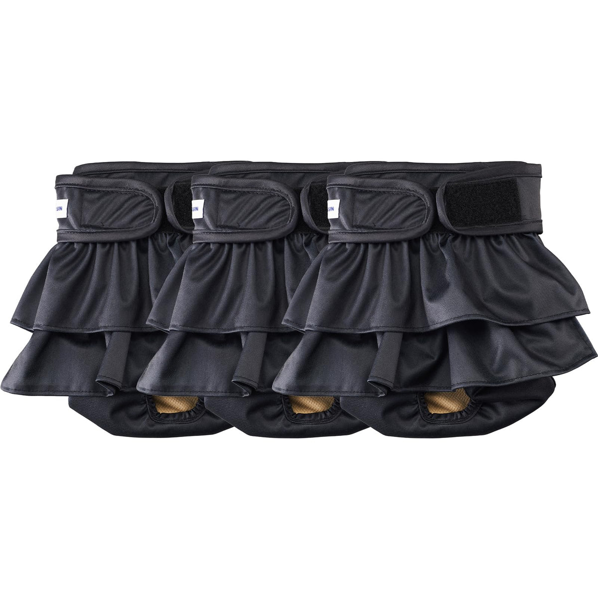 Couches lavables VUNCESSIN pour chienne femelle, pack de 3, économique et écologique.