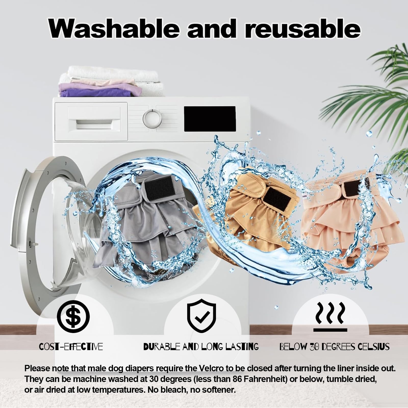 Lavage facile à 30°C pour un entretien pratique.