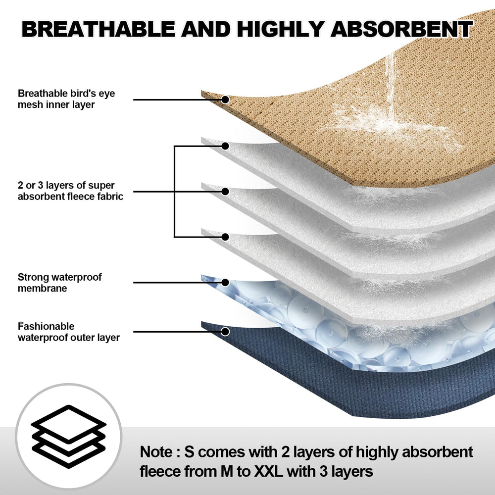Doublure intérieure respirante garde la peau au sec.