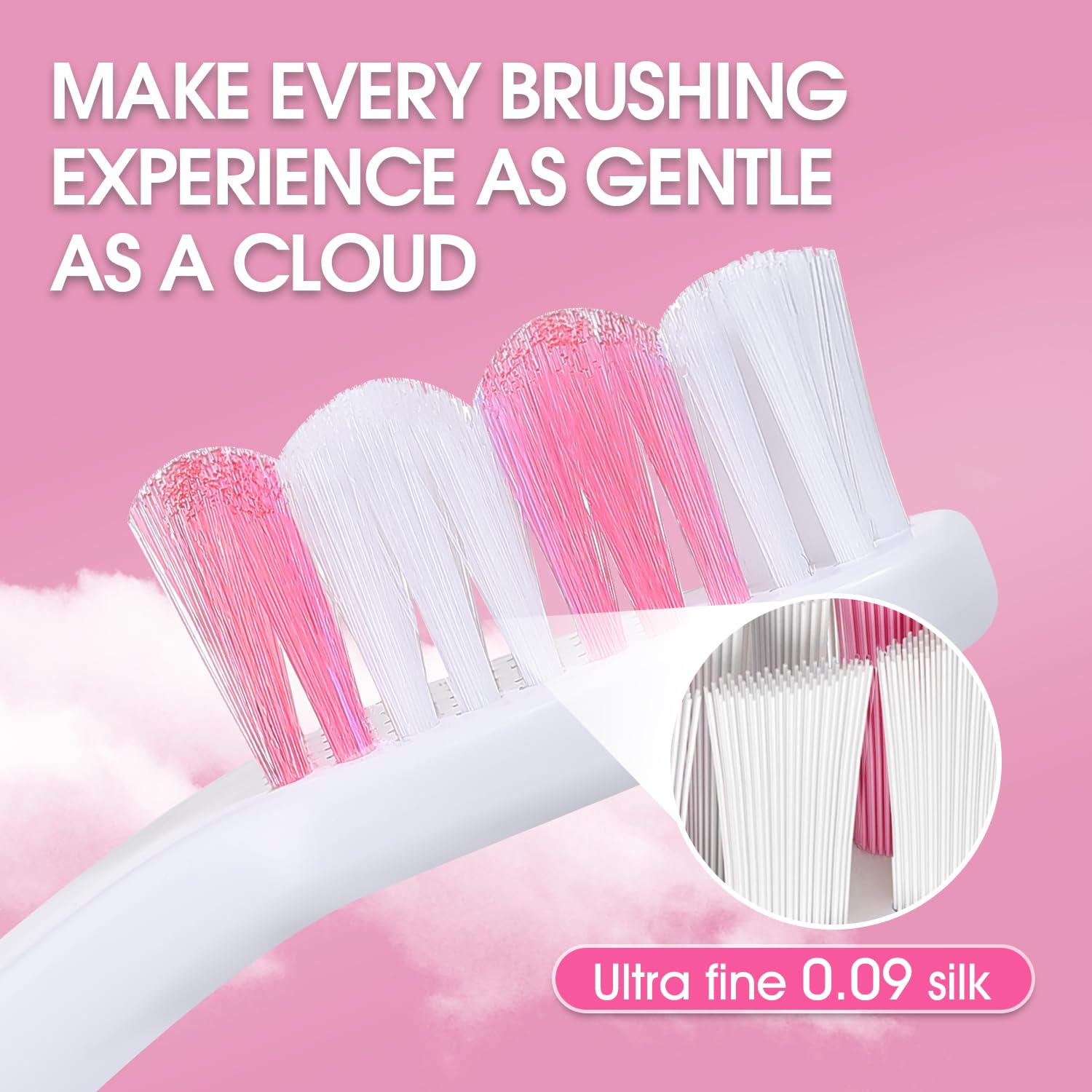 VVHOMIFE brosse pour chiens avec brins extérieurs doux pour protéger les gencives.
