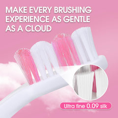VVHOMIFE brosse pour chiens avec brins extérieurs doux pour protéger les gencives.