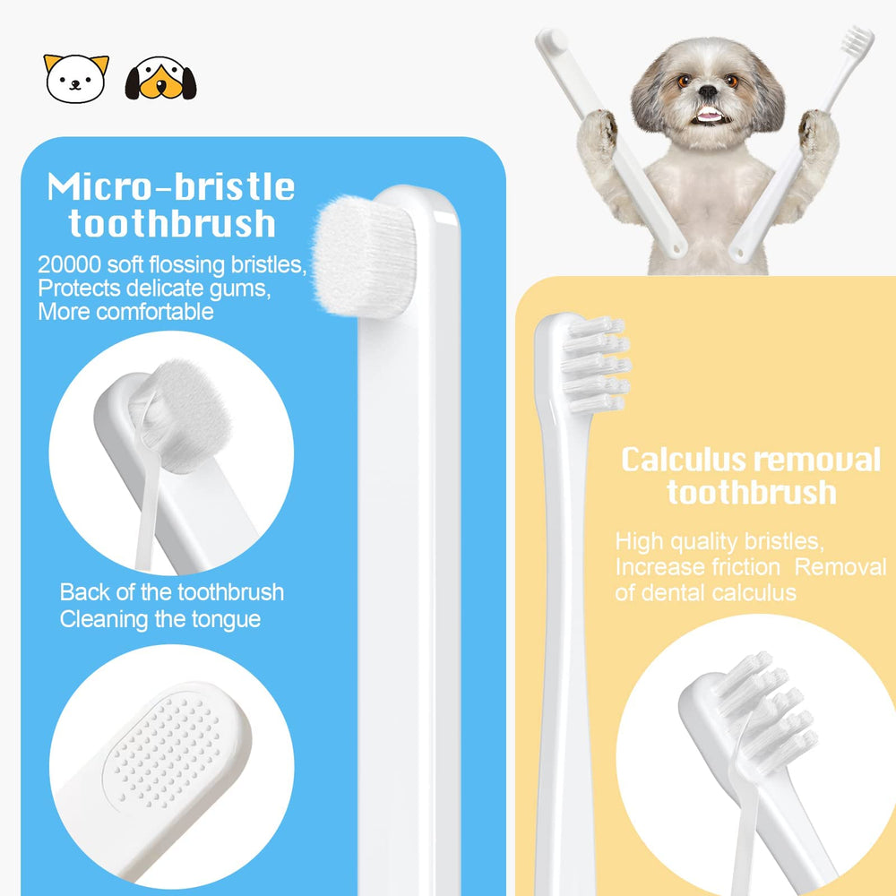 VVHOMIFE brosse-dents puppy douce, parfaite pour débutants