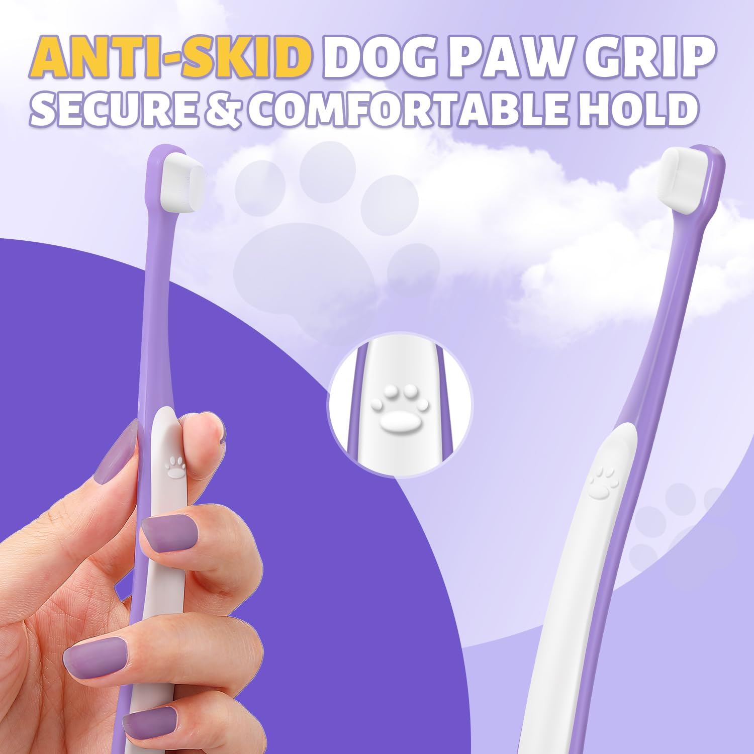 VVHOMIFE – Kit dentition petit chien, routine douce et efficace.