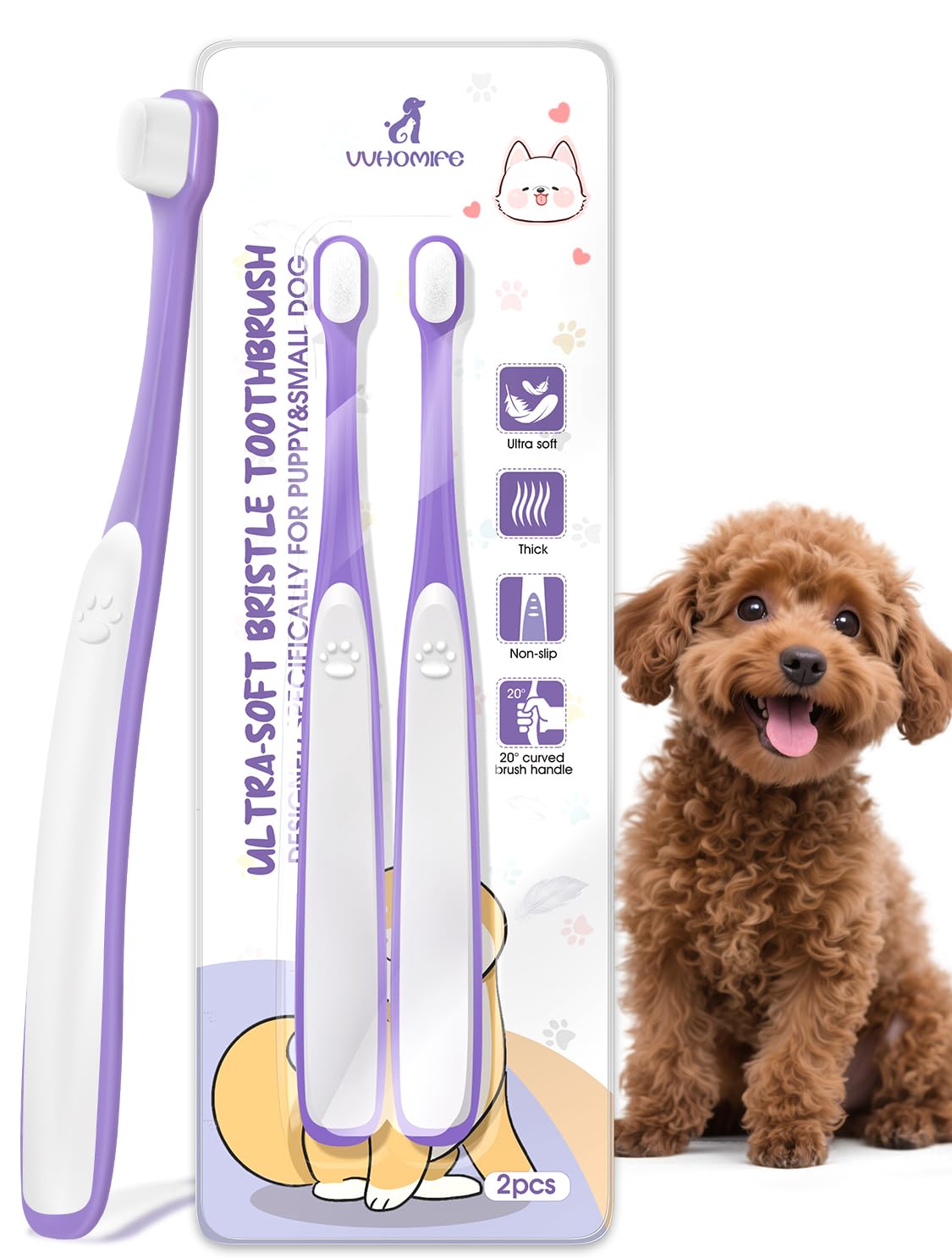 VVHOMIFE – tête mini-brosse 0-39 pouces, accès facilité aux zones difficiles.