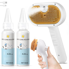 Brosse vapeur VVVVVW: aperçu du design compact pour animaux