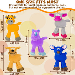VWPTCHI chiot siffleur, jouet peluche sans rembourrage