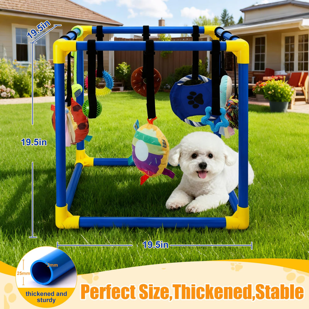 VYNALTIX Puppy Play Gym jouets-caoutchouc-gencives: confort pour la dentition et le jeu