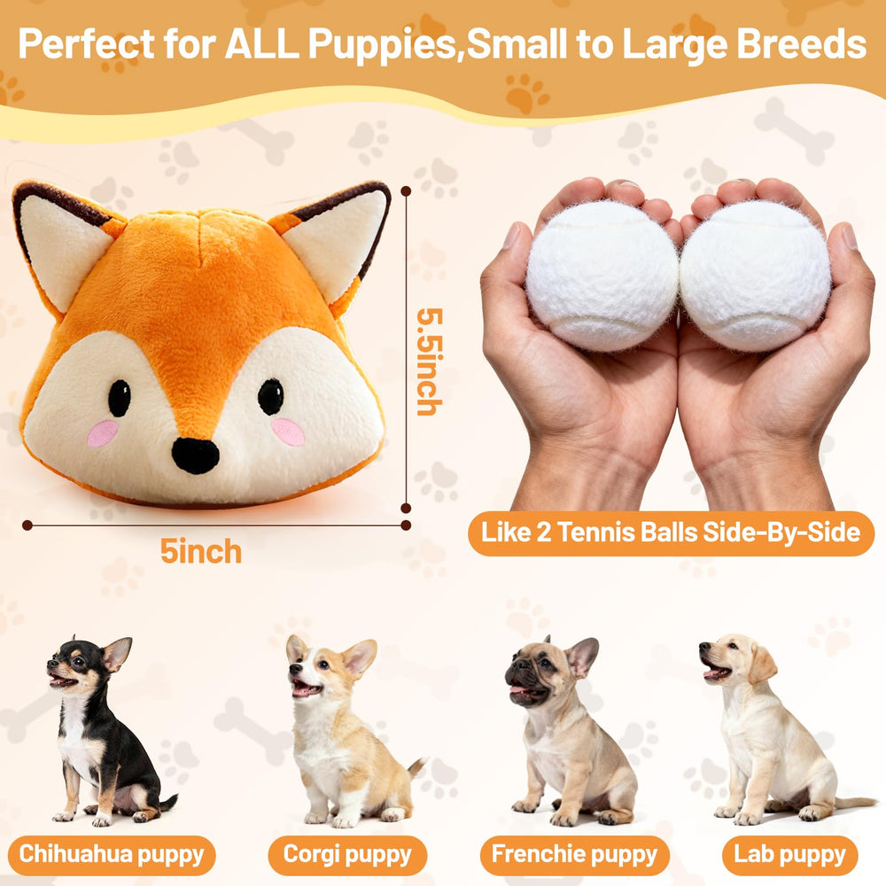 VYsTN Foxy peluche résistante et sans danger pour la mastication et les jeux.