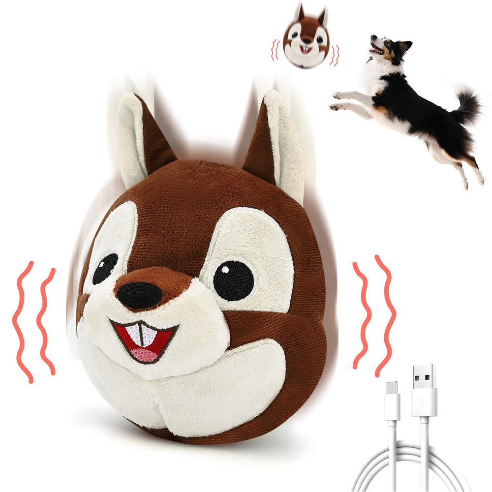 Jouet VYsTN interactif pour chien, auto-bascule, stimulation intérieure.