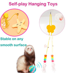 VZqola cloche et sifflement – jouet interactif pour furet