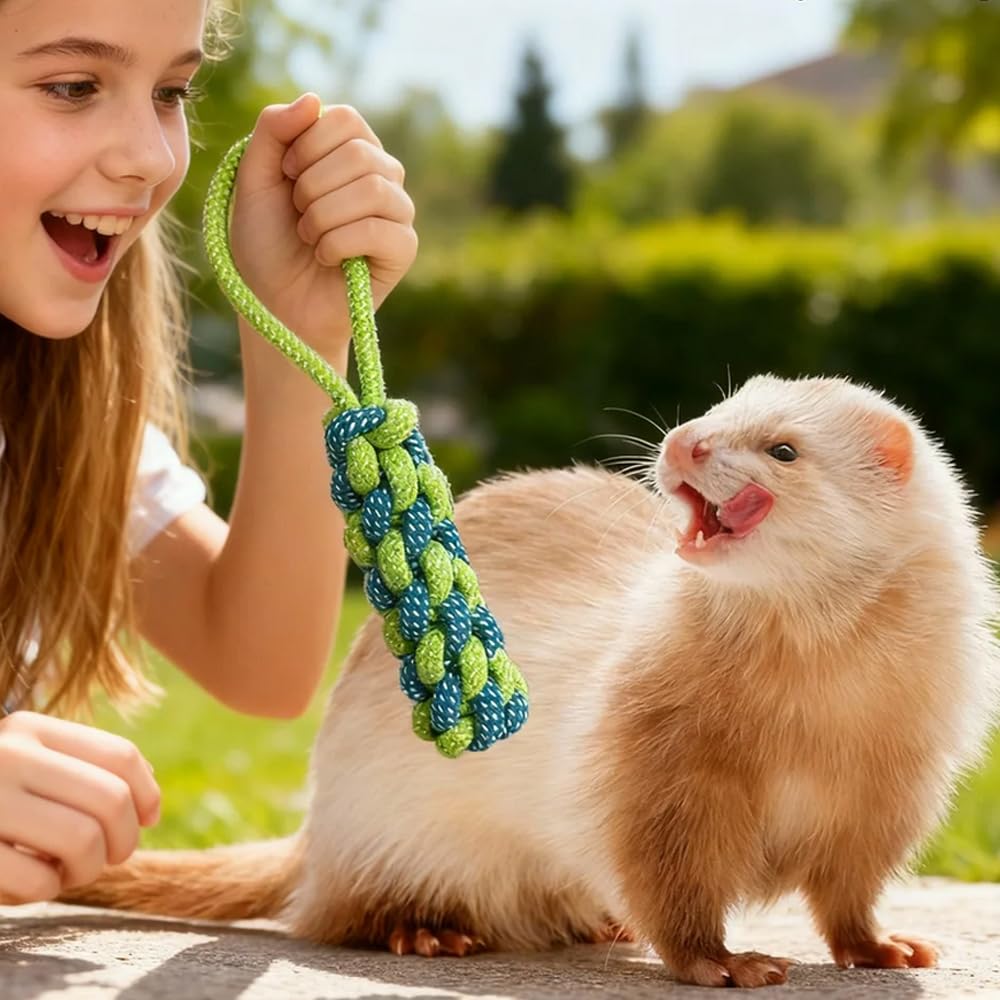 Usage polyvalent furet: jeu en solo ou avec vous.