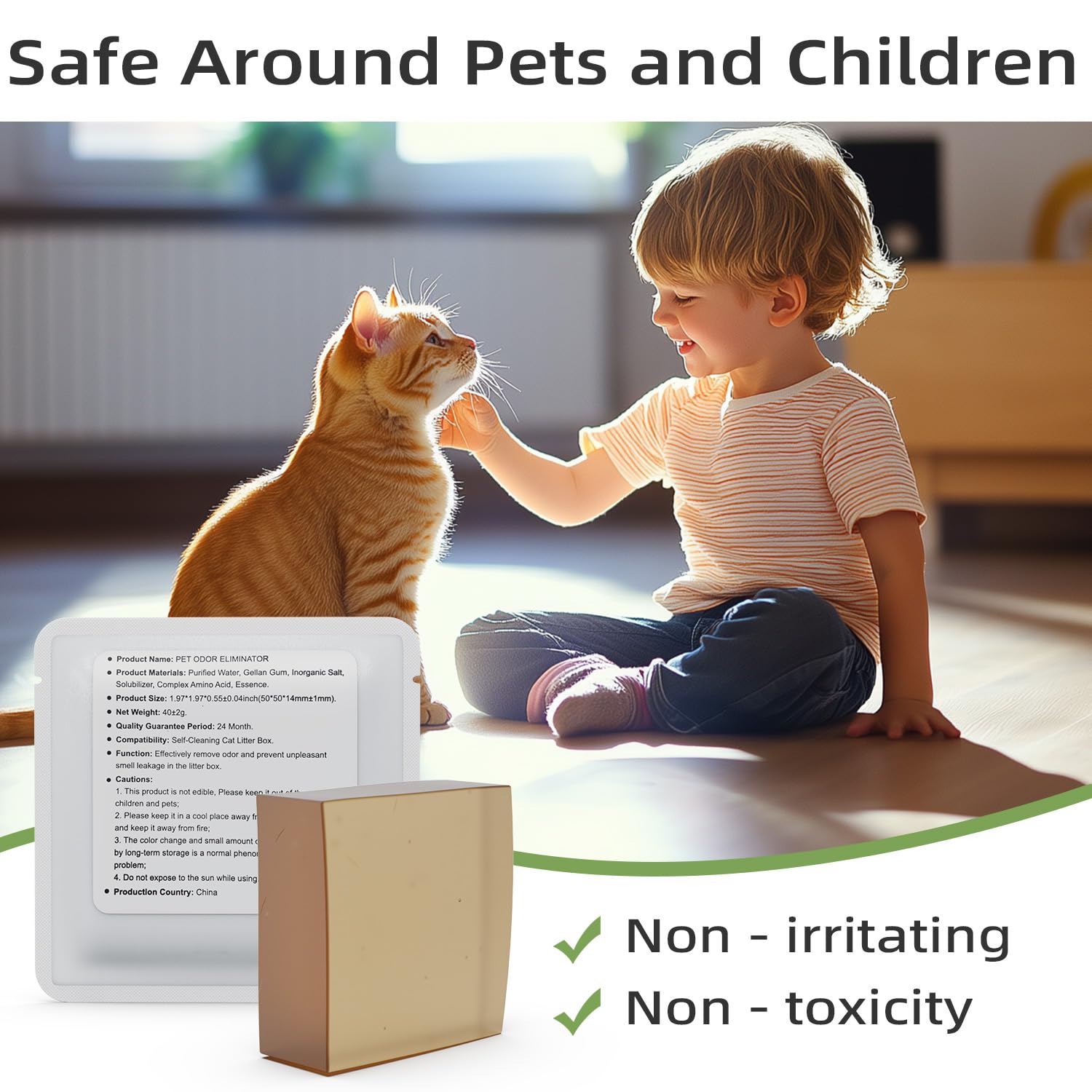 Waatoos N50 sans danger pour les animaux et leurs propriétaires.