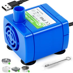 Waatoos pompe-fontaine-chat-dr-dc160-silencieuse: eau fluide et calme