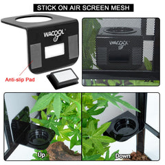 WACOOL-ensemble-installation-facile: montage rapide et repositionnement simple des plateaux et tasses.