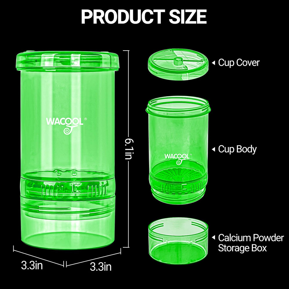 Wacool-Terra: design durable sans BPA pour une utilisation répétée.