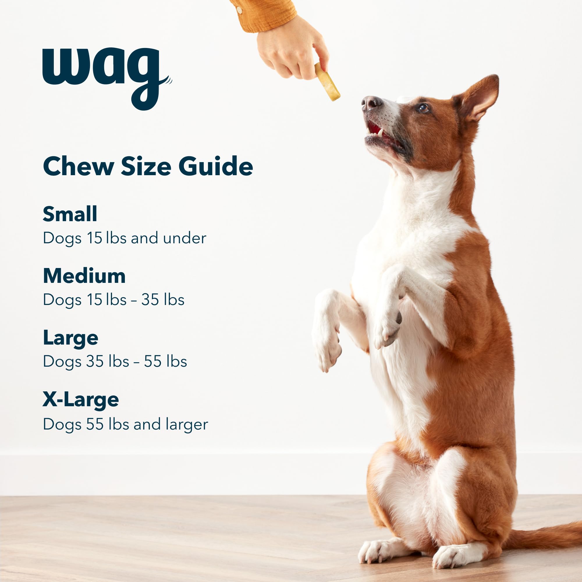 Boîte Wag Fromage Yak Himalaïen, 3 tranches pratiques pour l’entraînement