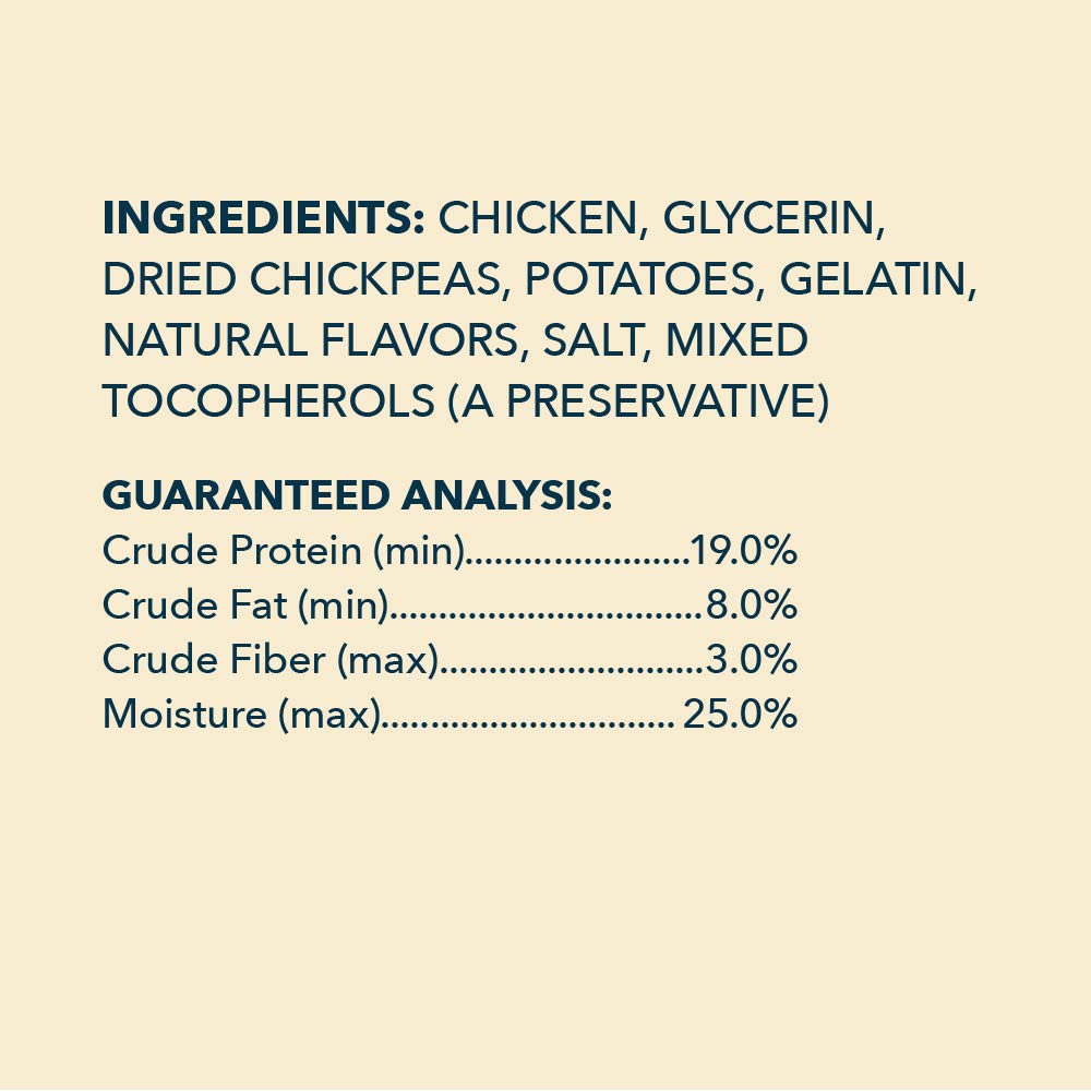 Wag label américain poulet: ingrédient principal naturel et qualité.