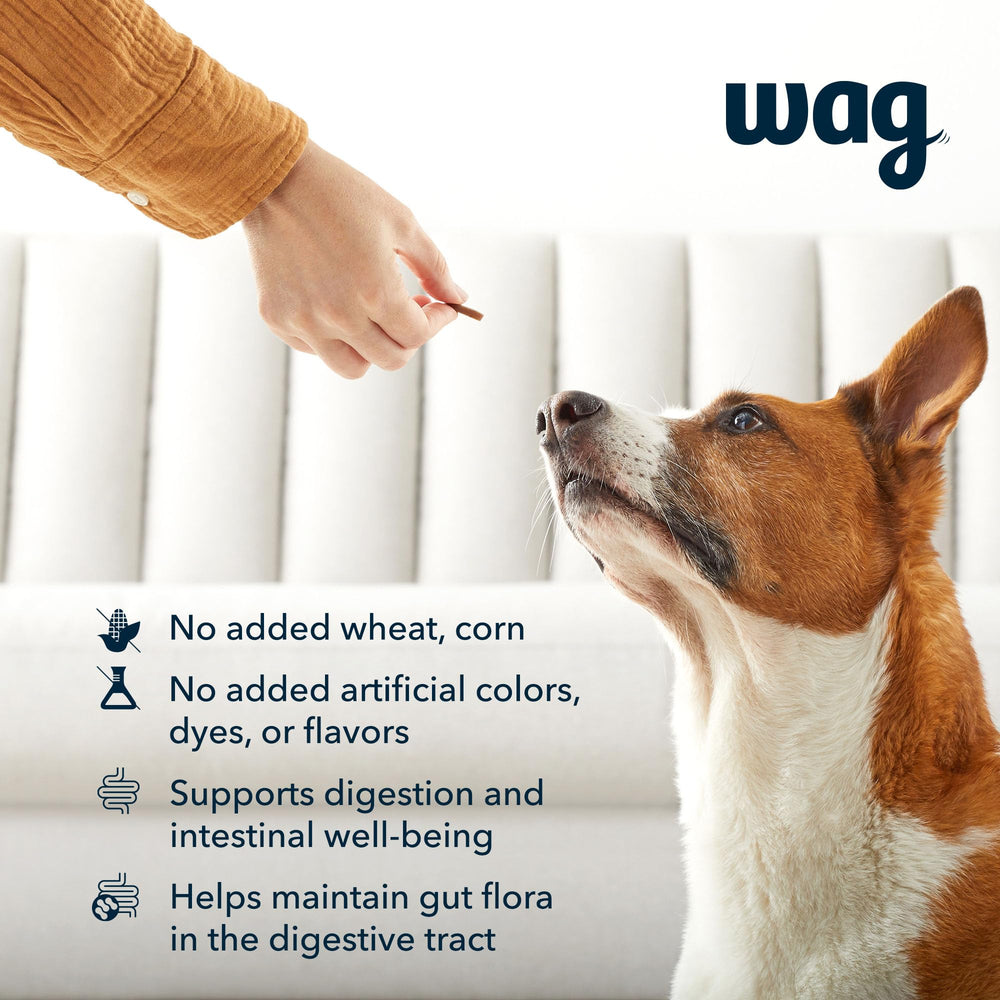 WAG Probiotic Chews – texture douce et facile à mâcher