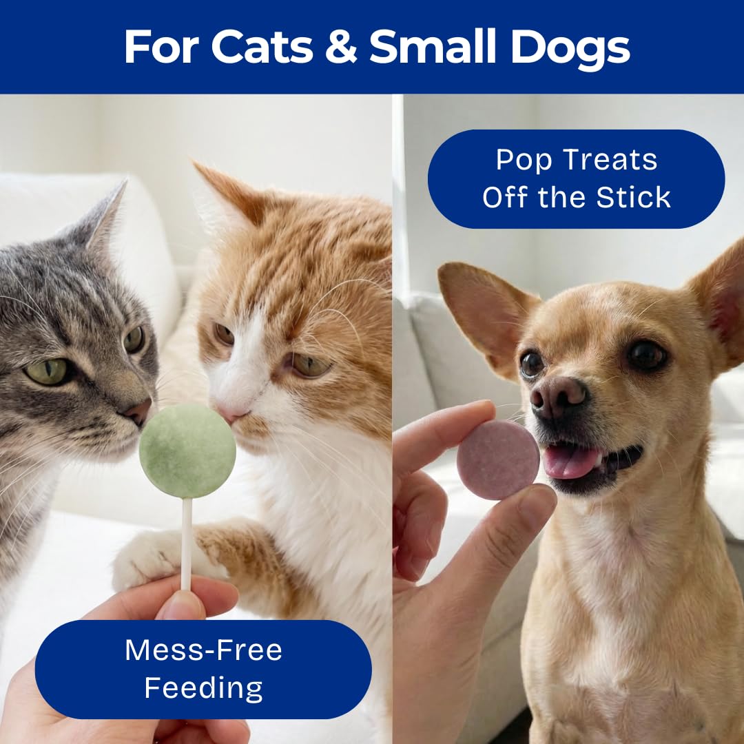 Wag&Purr Conçu pour petits chiens et chatons, texture légère et croquante.