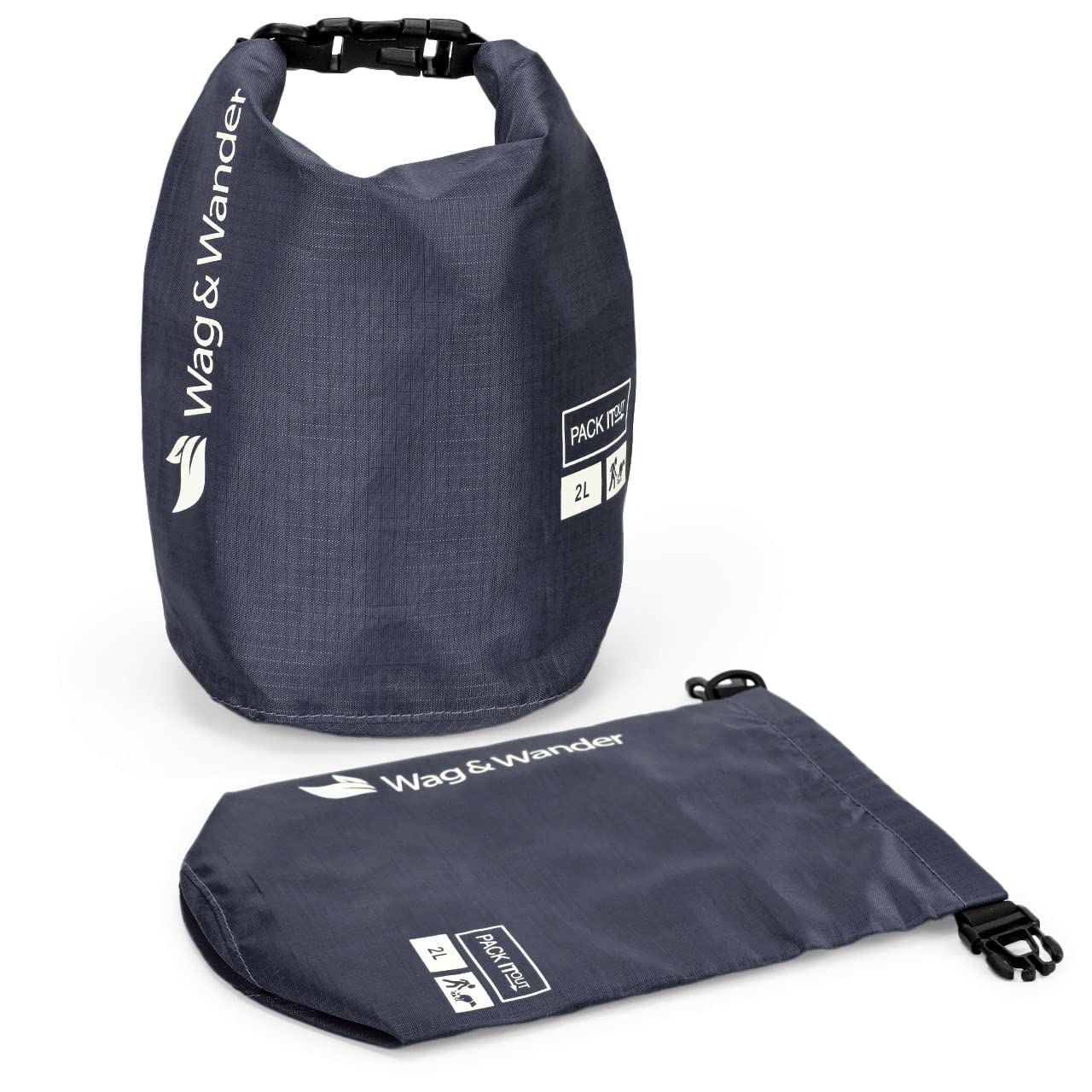 Wag & Wander sac 2L anti-odeur prêt à l'emploi.