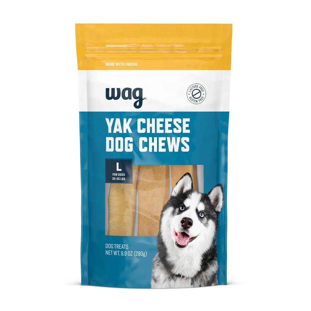 WAG Yak Cheese Himalayan bouchée longue pour gros chien et nettoyage dentaire