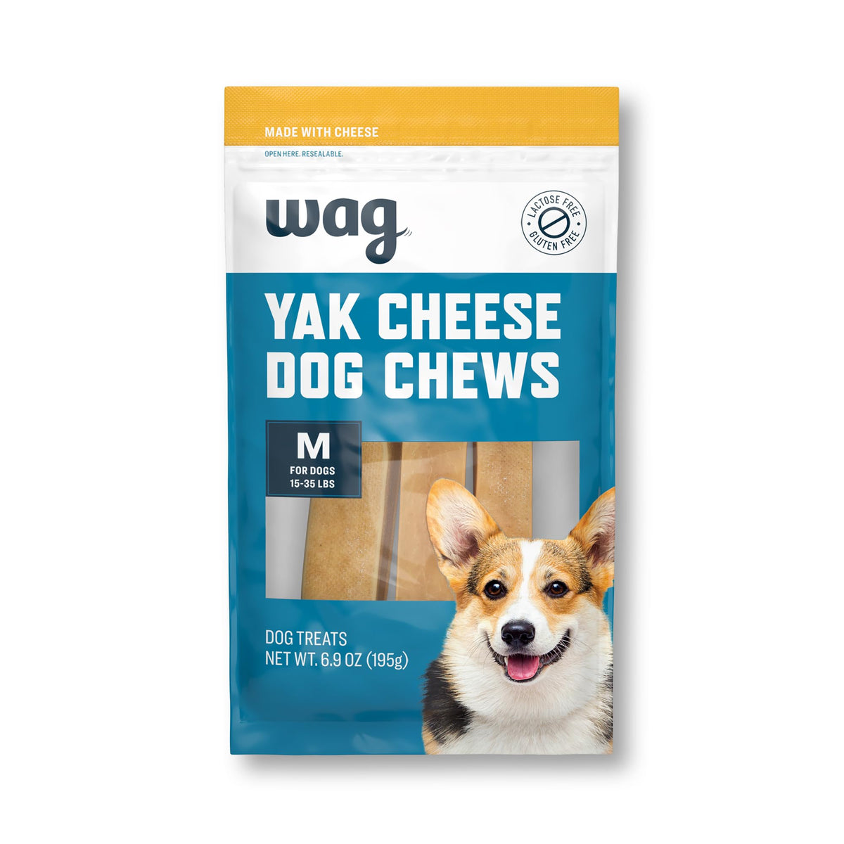 WAG Yak Fromage de Yak, gros plan, texture naturelle favorisant l'engagement alimentaire.