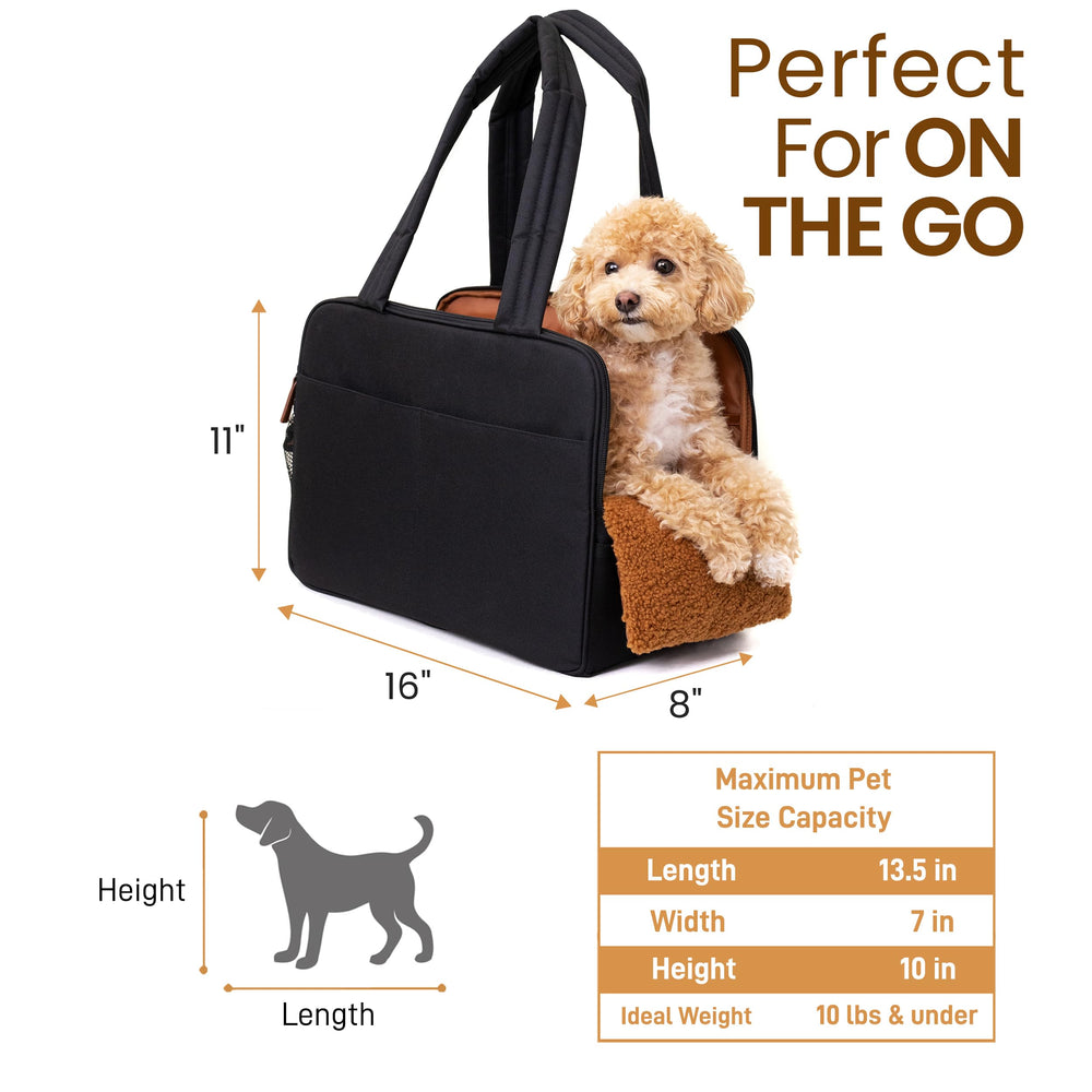wagfur sac petite-chien poches organisantes pour essentiels en déplacement